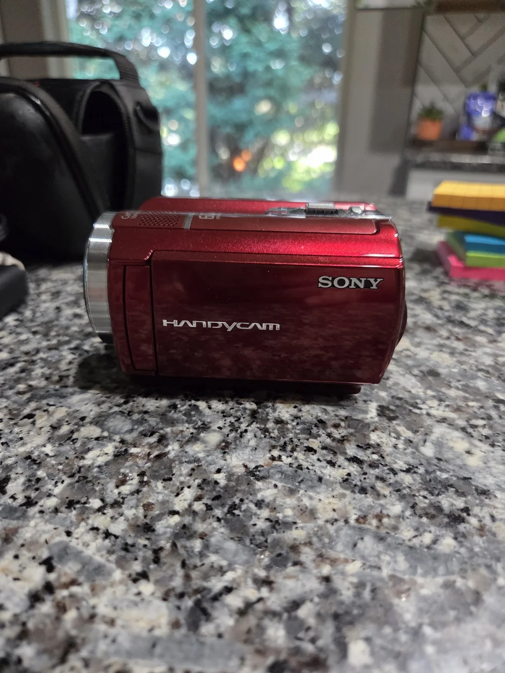 Sony Red Handycam Camcorder